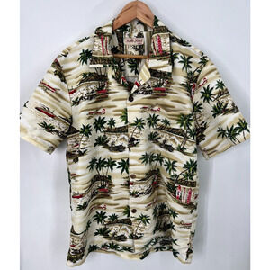 Vintage Koko Head Button-Down Hawaiian Shirt Short Sleeves Mens Size Medium